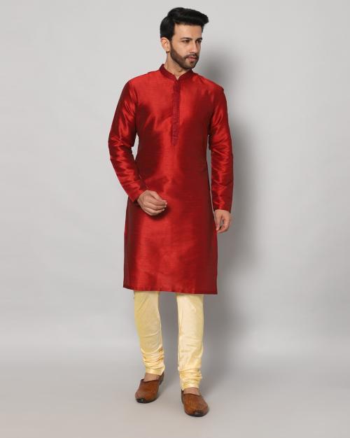 Straight Kurta & Churidar Set