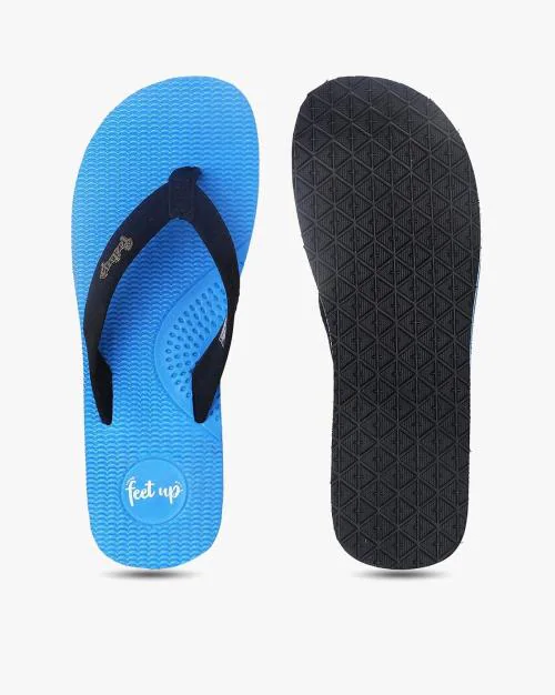 Women Thong-Strap Flip-Flops with Textured Footbed