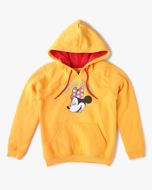Minnie Mouse Print Hoodie