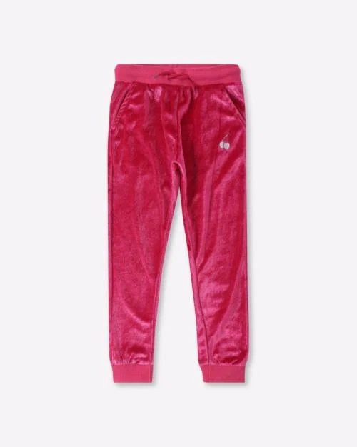 Buy Embroidered Regular Fit Jogger Pants Online at Best Prices in India
