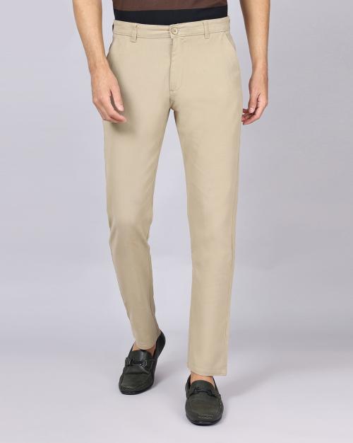 Buy Slim Fit FlatFront Chinos Online at Best Prices in India JioMart.