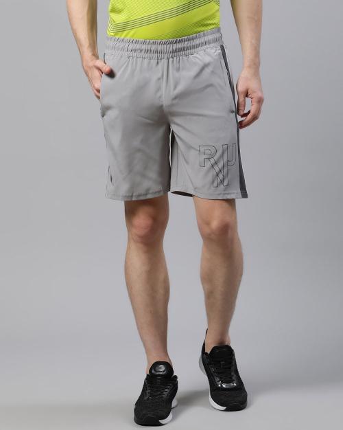 Slim Fit Knit Shorts with Insert Pockets