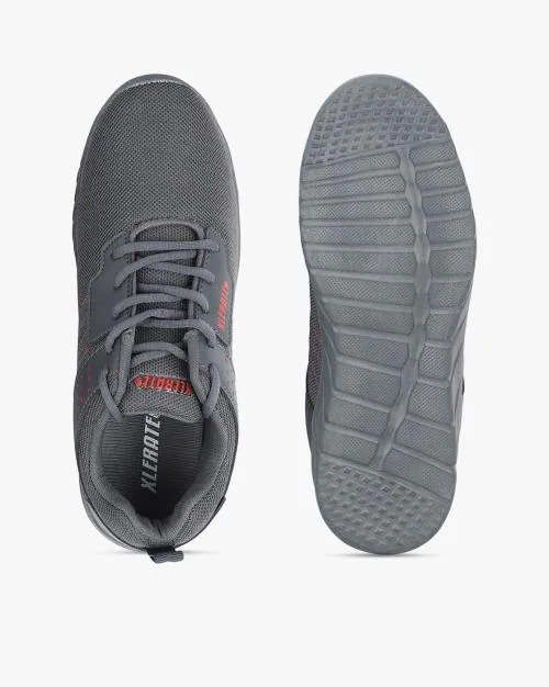 Men Low-Top Lace-Up Running Shoes