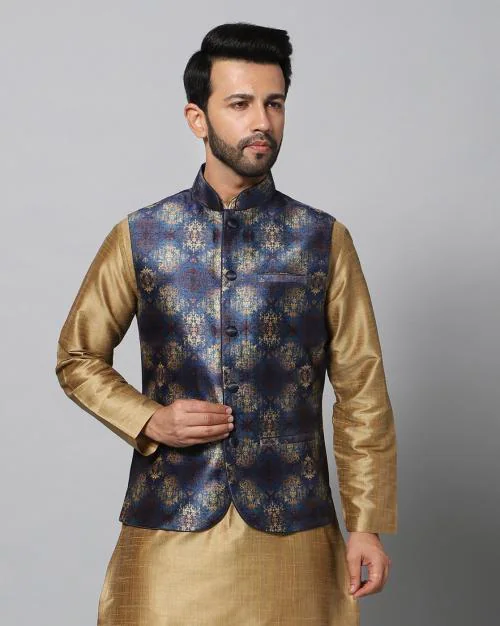 Printed Nehru Jacket