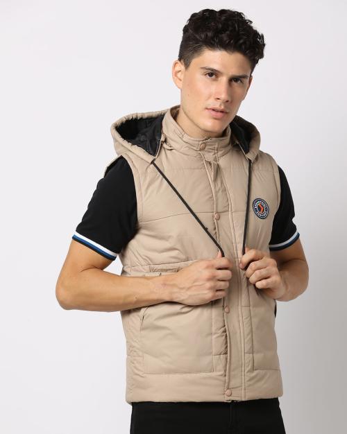 Button-Down Padded Gilet