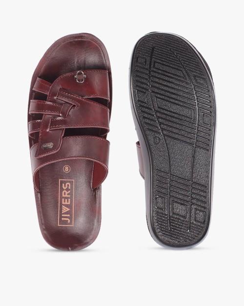 Multi-Strap Slip-On Sandals