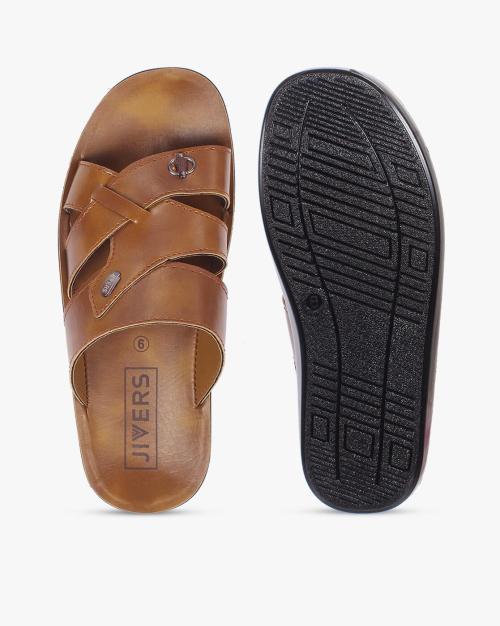 Multi-Strap Slip-On Sandals