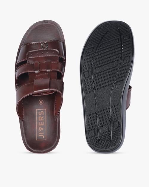 Multi-Strap Slip-On Sandals