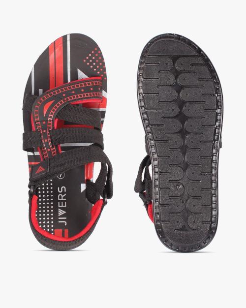 Multistrap Sandals with Velcro Fastening