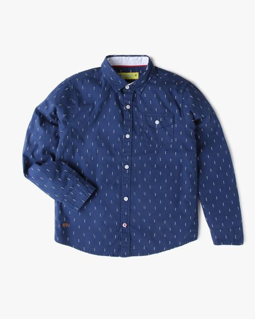 Printed Cotton Shirt