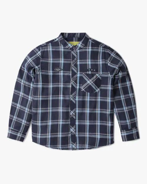Checked Cotton Shirt