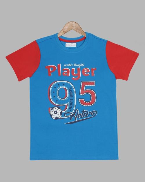 Printed Round-Neck T-Shirt