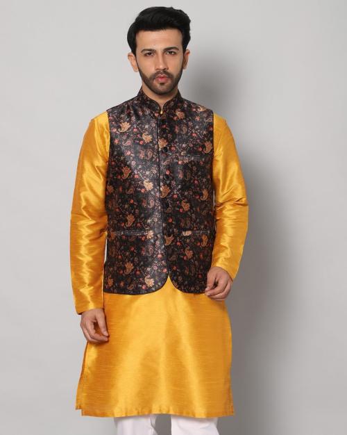 Printed Nehru Jacket