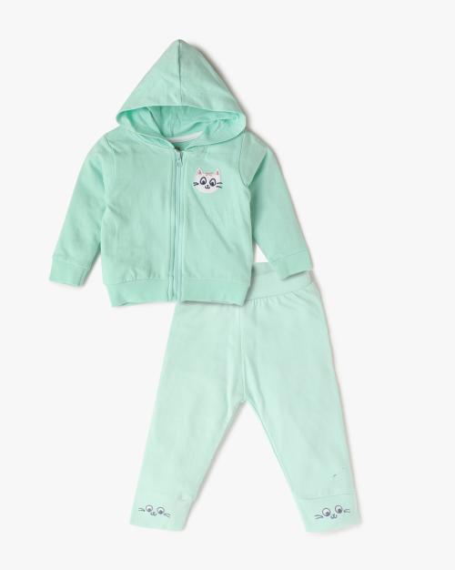 Zip-Front Sweatshirt with Joggers