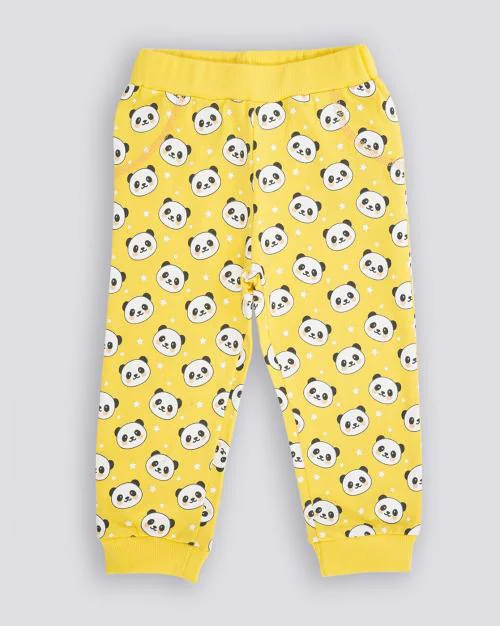 Panda Print Joggers