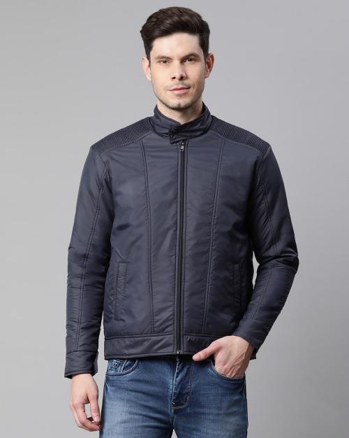 Bomber Jacket with Insert Pockets