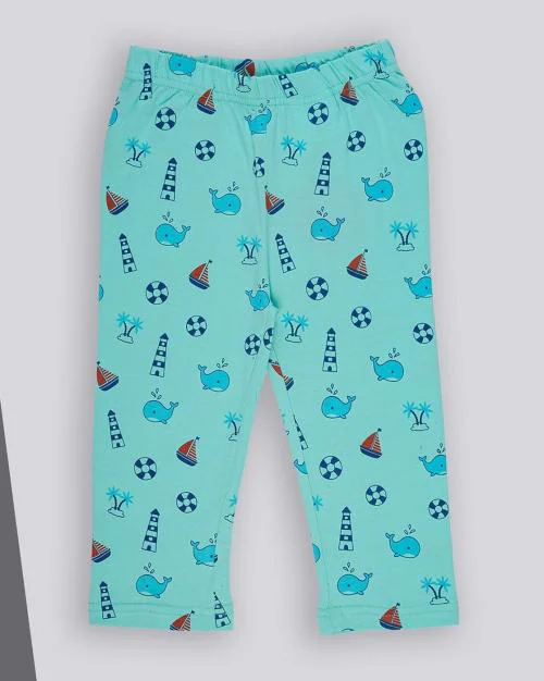 Printed Pyjamas with Elasticated Waist