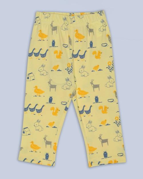 Printed Pyjamas with Elasticated Waist