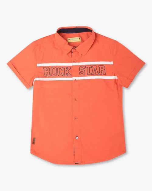 Printed Regular Fit Cotton Shirt