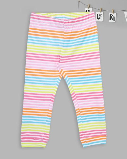 Striped Pyjamas with Elasticated Waist