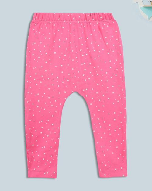 Floral Print Pyjamas with Elasticated Waist