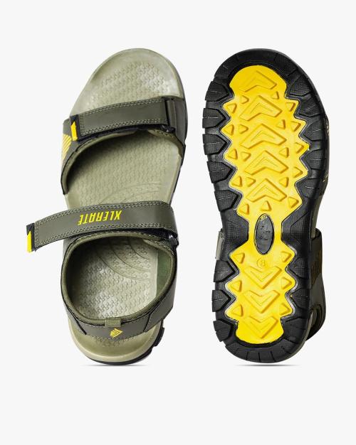 Double Strap Sandals with Velcro Closure