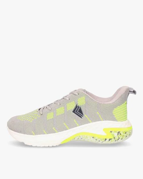 Colourblocked Low-Top Lace-Up Sports Shoes