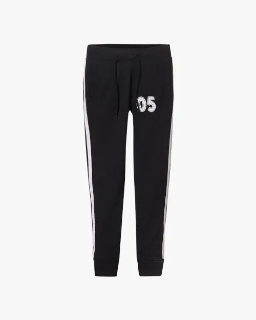 Buy Cotton Track Pants with Ribbed Cuffs Online at Best Prices in India