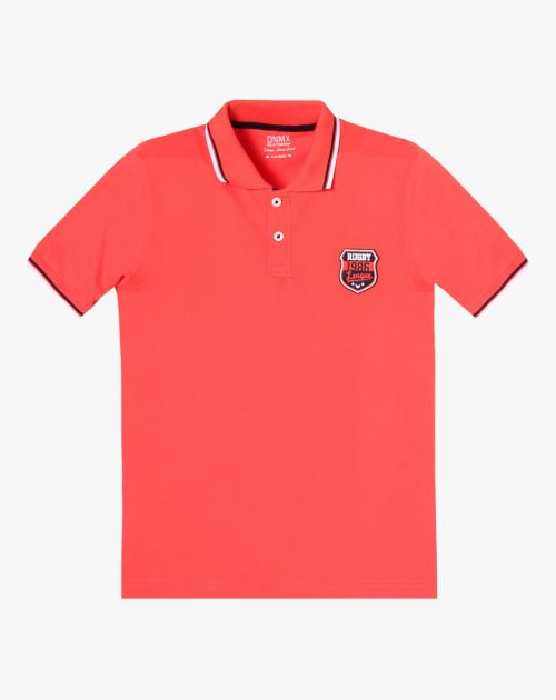 Polo T-shirt with Tipping Detail