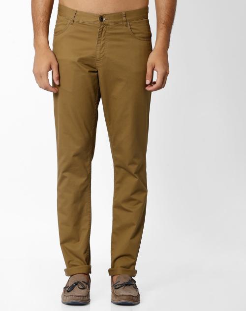 Flat-Front Slim Fit Chinos
