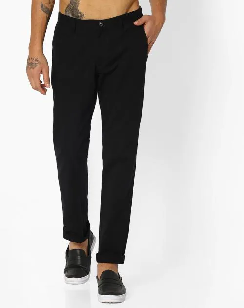 Flat-Front Slim Fit Chinos