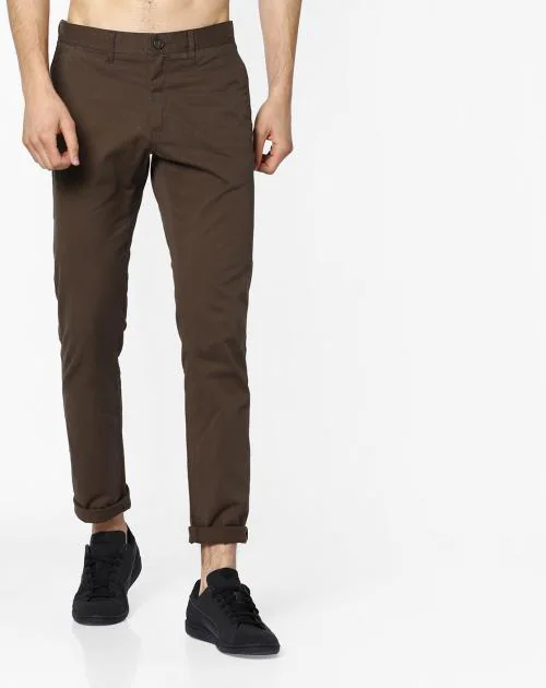 Slim Fit Mid-Rise Chinos