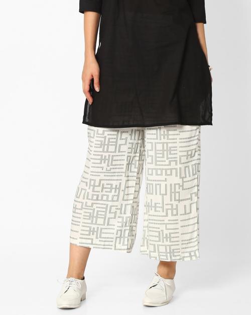 Printed Palazzo Pants