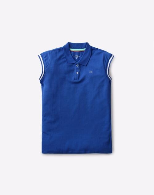 Sleeveless Polo T-shirt