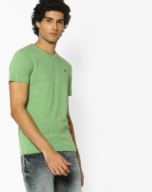 Vneck Slub Tshirt JioMart