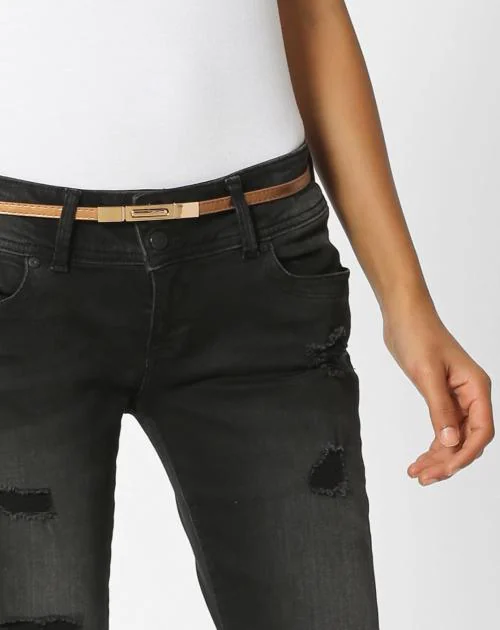 Belt with Buckle Insert