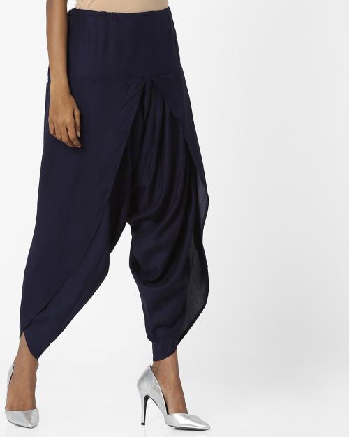 Dhoti Pants with Tie-Up