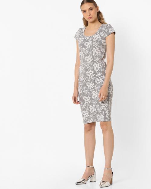 Floral Print Sheath Dress