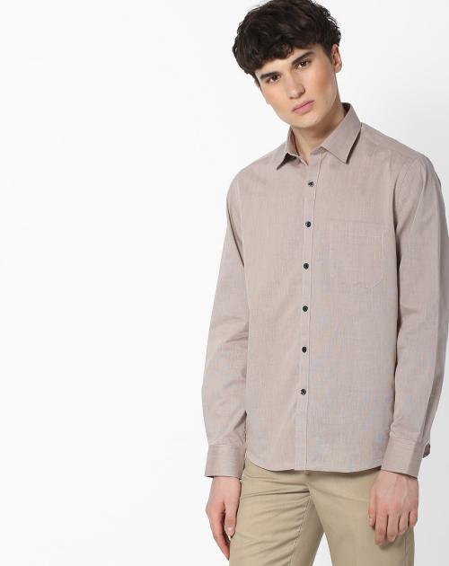 Shirt with Patch Pocket