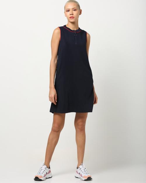 Shift Dress with Peter Pan Collar