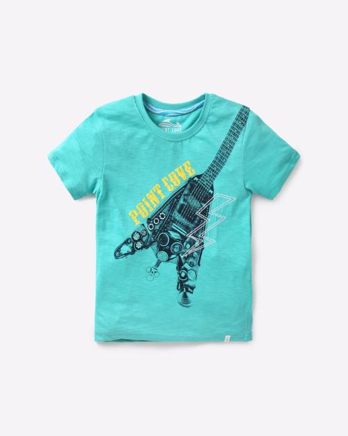 Graphic Print Crew-Neck T-shirt