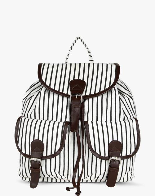 backpack with flap closure