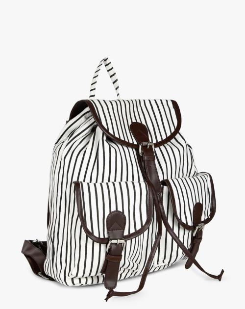 backpack with flap closure