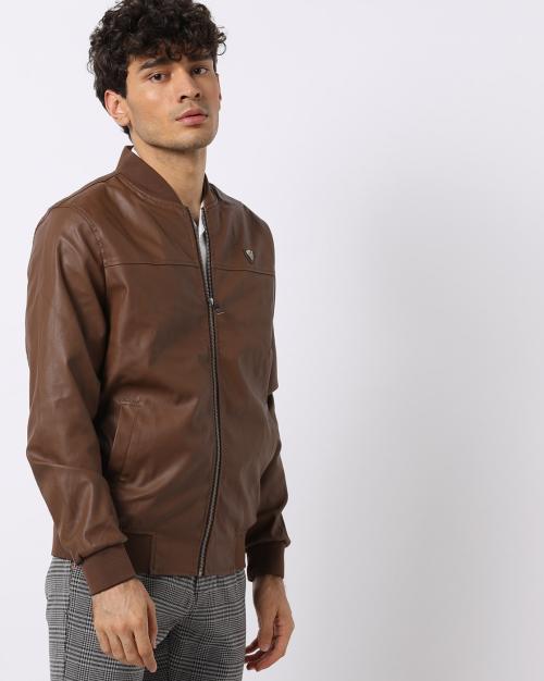 Bomber Jacket with Insert Pockets