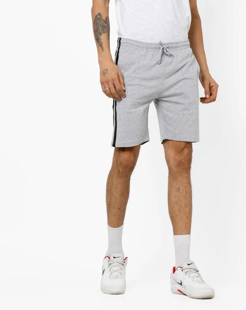 Mid-Rise Shorts with Insert Pockets