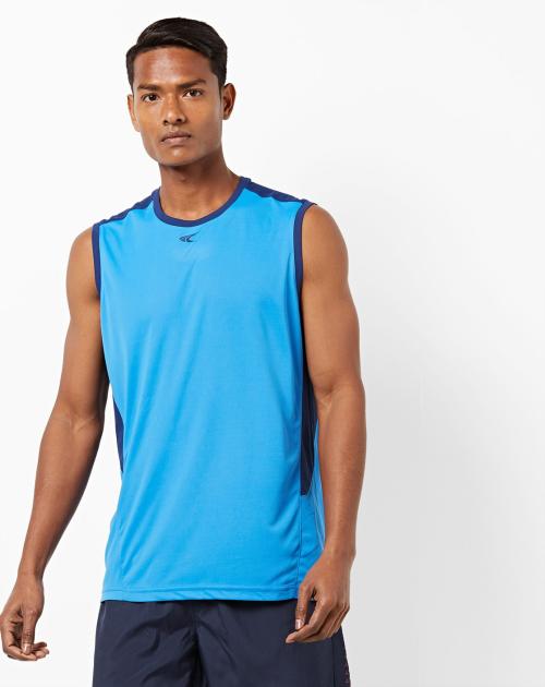 Colourblock Crew-Neck T-shirt