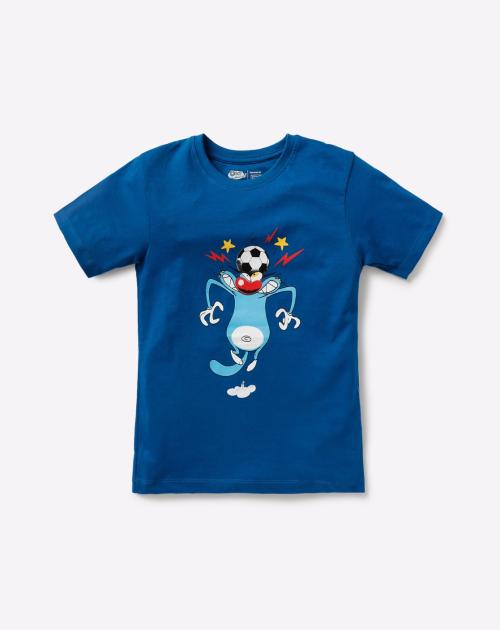 Oggy Print Round-Neck T-shirt