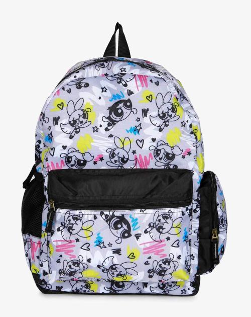 Women Power-Puff Print Backpack