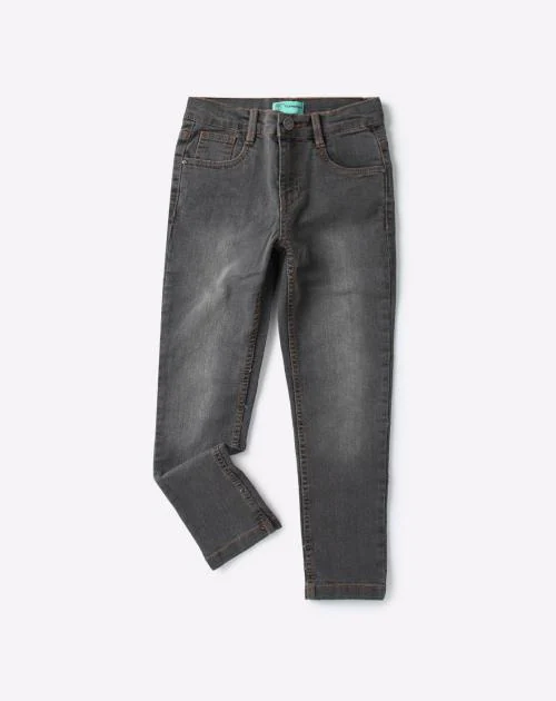 Boys Mid-Rise Relaxed Fit Jeans