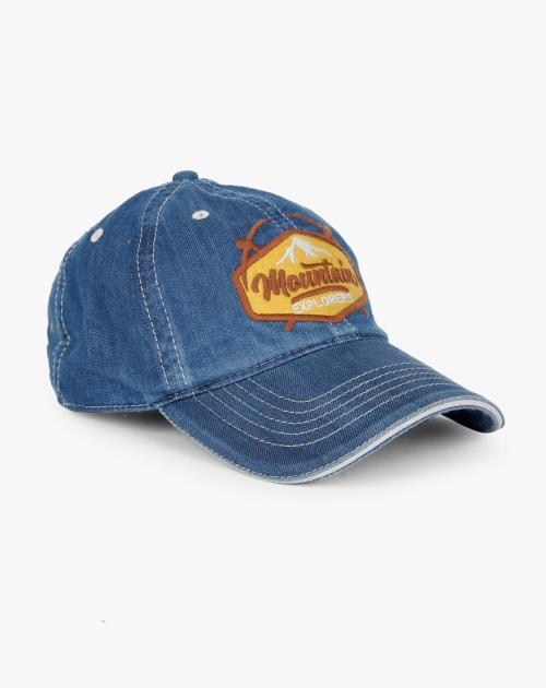 Baseball Cap with Adjustable Buckle Fastening